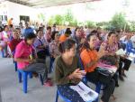 โครงการอบรมส่งเสริมอาชีพหลักสูตรการทำขนมไทย